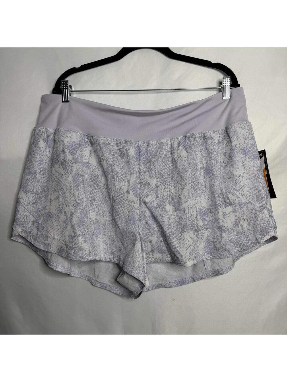 Avia Women's Size XXL Compression Running Shorts Lavender New With Tags